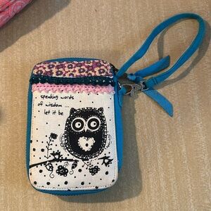 Owl Wristlet
